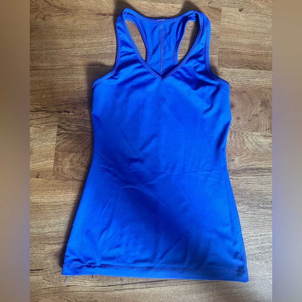 Blue Women's Racerback Tank Top